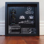 Mercedes-AMG F1 W14 E – Lewis Hamilton | 1:43 Scale Framed Display (27x27cm)