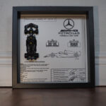 Mercedes-AMG F1 W14 E – Lewis Hamilton | 1:43 Scale Framed Display (27x27cm)