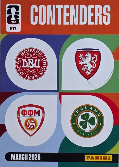Denmark - North Macedonia or Czech Republic - Republic of Ireland