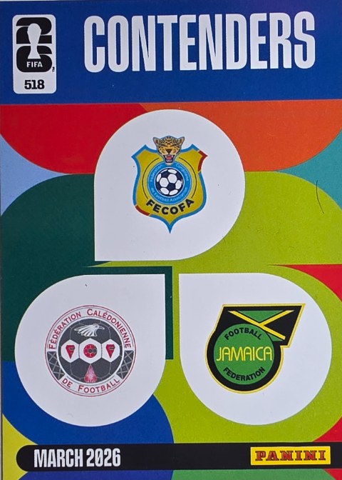 New Caledonia - Jamaica or DR Congo