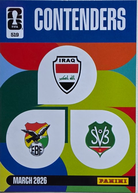 Suriname - Bolivia or Iraq